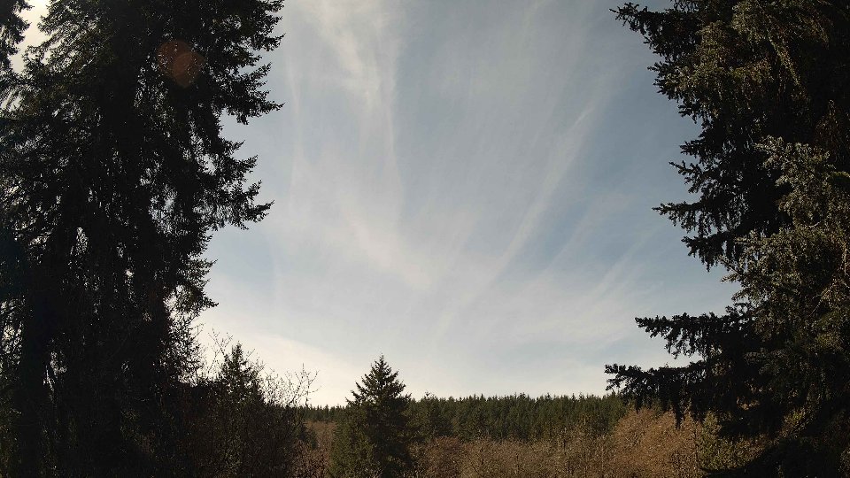 Pacific Northwest skyline timelapse frame from Mar 22nd, 2026 at 12:30 PM