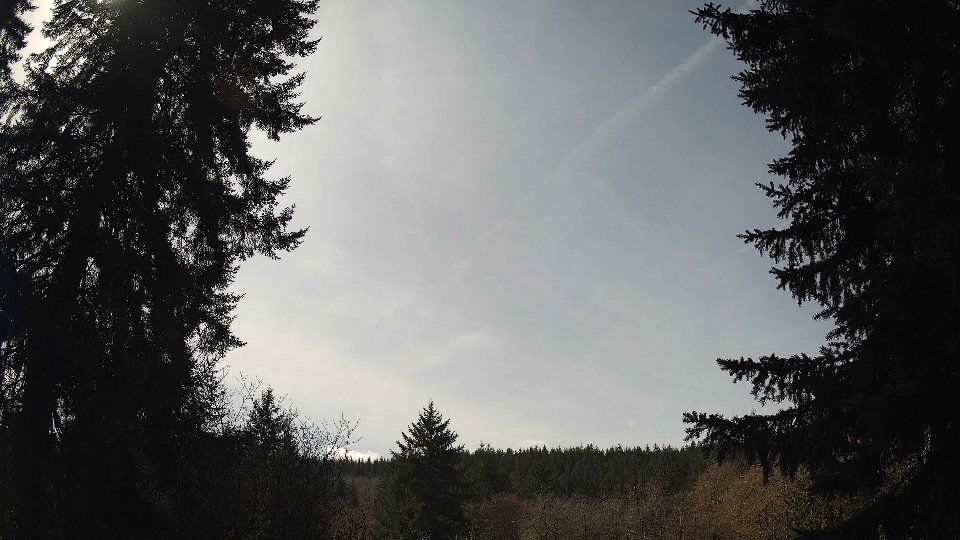 Pacific Northwest skyline timelapse frame from Mar 22nd, 2026 at 1:00 PM