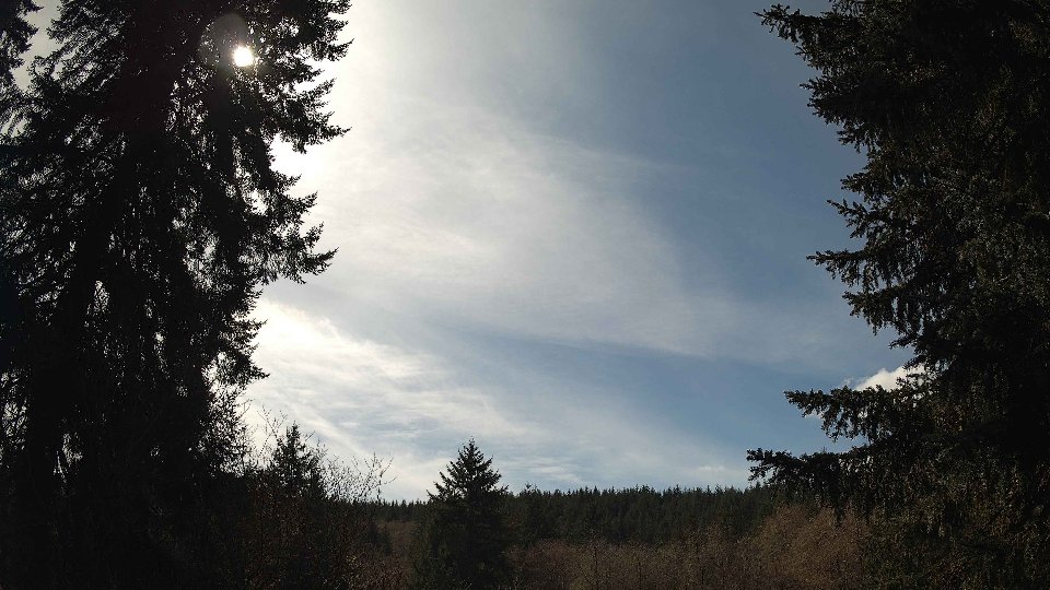 Pacific Northwest skyline timelapse frame from Mar 22nd, 2026 at 2:00 PM