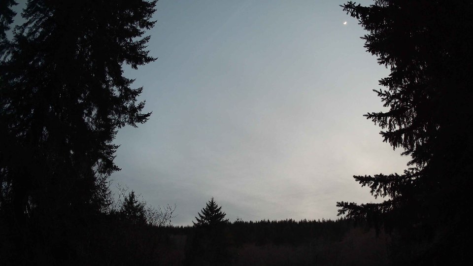 Pacific Northwest skyline timelapse frame from Mar 22nd, 2026 at 7:45 PM
