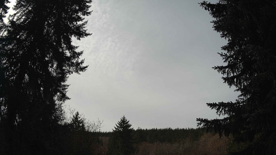 Pacific Northwest skyline timelapse frame from Mar 23rd, 2026 at 12:15 PM