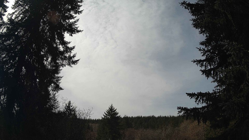 Pacific Northwest skyline timelapse frame from Mar 23rd, 2026 at 12:30 PM