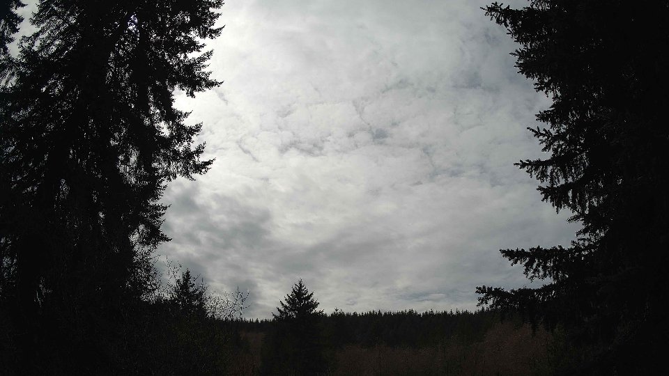 Pacific Northwest skyline timelapse frame from Mar 23rd, 2026 at 1:45 PM