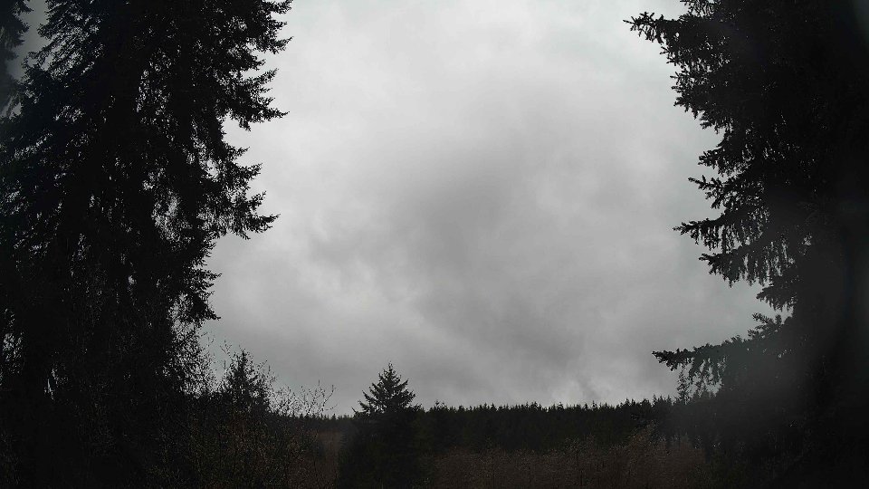 Pacific Northwest skyline timelapse frame from Mar 24th, 2026 at 1:15 PM