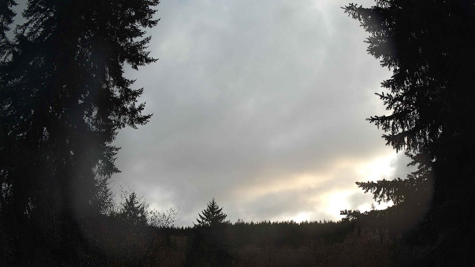 Pacific Northwest skyline timelapse frame from Mar 24th, 2026 at 6:45 PM