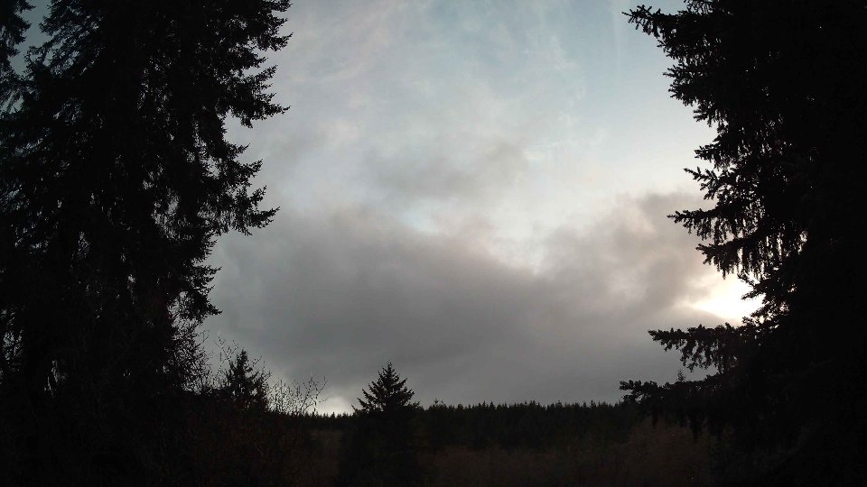 Pacific Northwest skyline timelapse frame from Mar 24th, 2026 at 7:45 PM