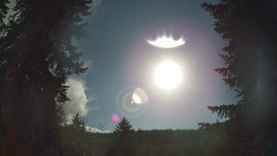 Pacific Northwest skyline timelapse frame from Mar 25th, 2026 at 4:30 PM