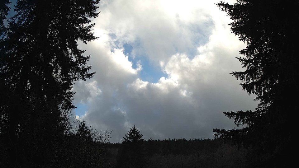 Pacific Northwest skyline timelapse frame from Mar 25th, 2026 at 6:15 PM