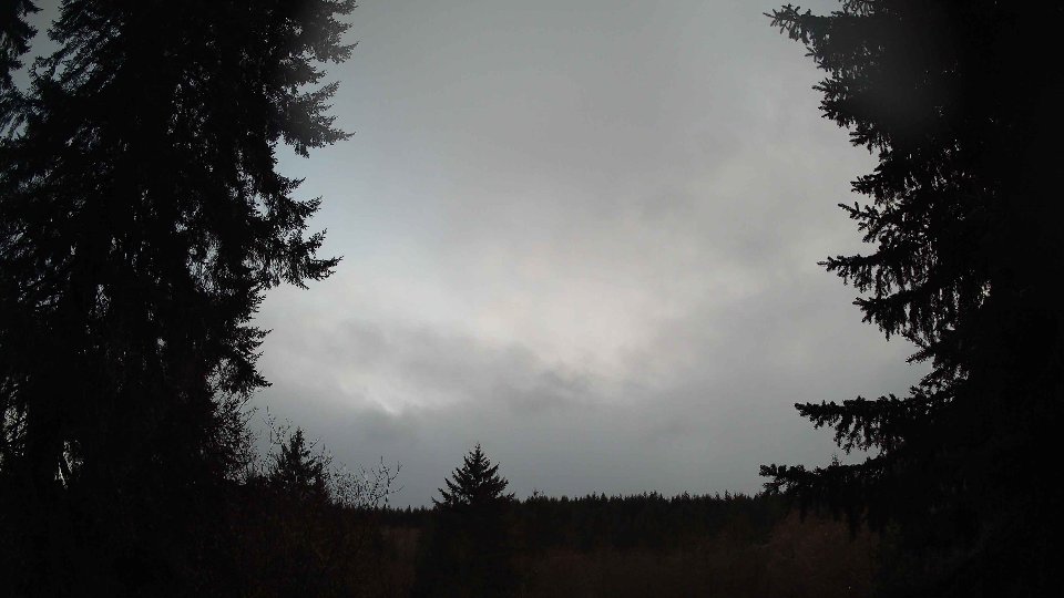 Pacific Northwest skyline timelapse frame from Mar 25th, 2026 at 7:45 PM
