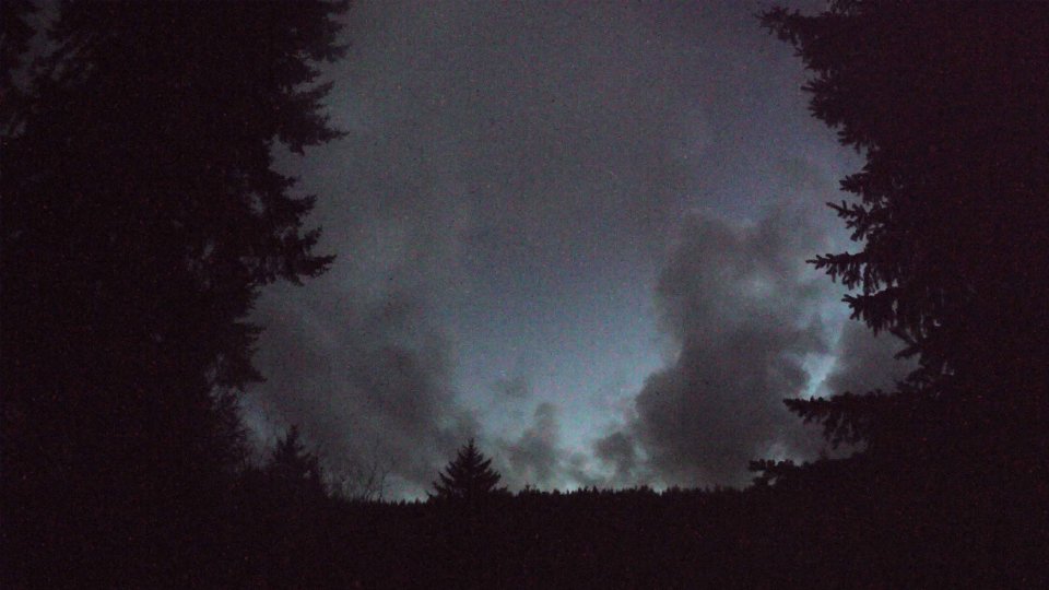 Pacific Northwest skyline timelapse frame from Mar 25th, 2026 at 8:13 PM