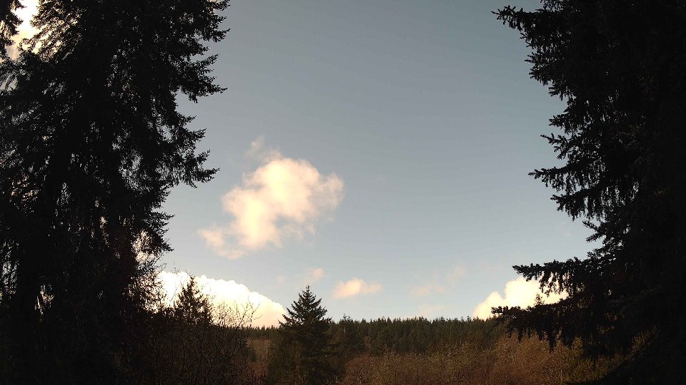 Pacific Northwest skyline timelapse frame from Mar 26th, 2026 at 10:15 AM