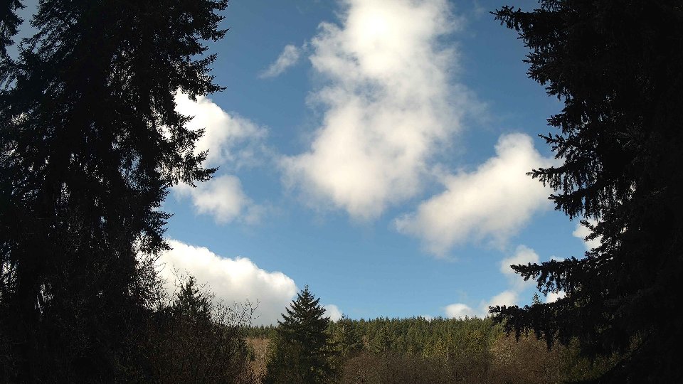 Pacific Northwest skyline timelapse frame from Mar 26th, 2026 at 10:30 AM