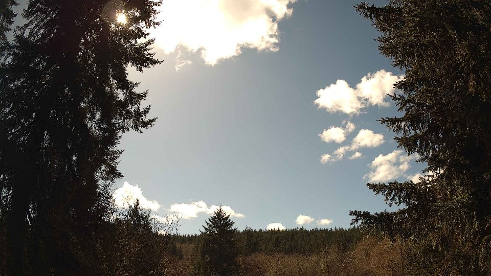 Pacific Northwest skyline timelapse frame from Mar 26th, 2026 at 2:00 PM