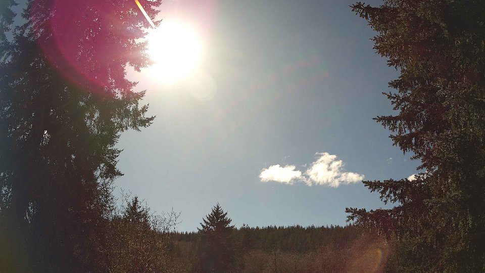Pacific Northwest skyline timelapse frame from Mar 26th, 2026 at 2:45 PM