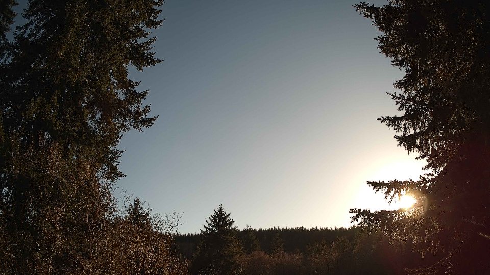 Pacific Northwest skyline timelapse frame from Mar 26th, 2026 at 6:00 PM