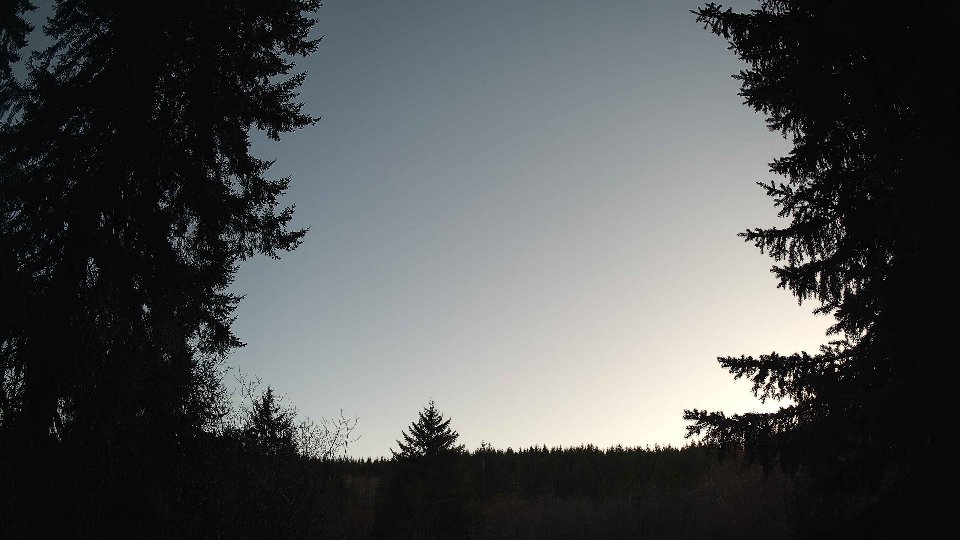 Pacific Northwest skyline timelapse frame from Mar 26th, 2026 at 7:00 PM