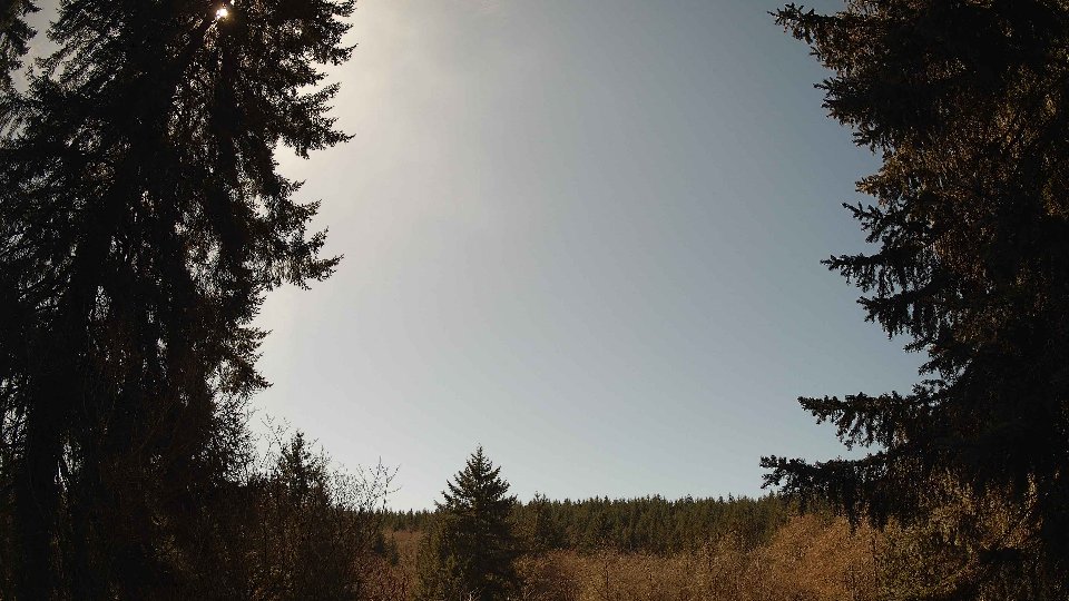 Pacific Northwest skyline timelapse frame from Mar 27th, 2026 at 4:00 PM