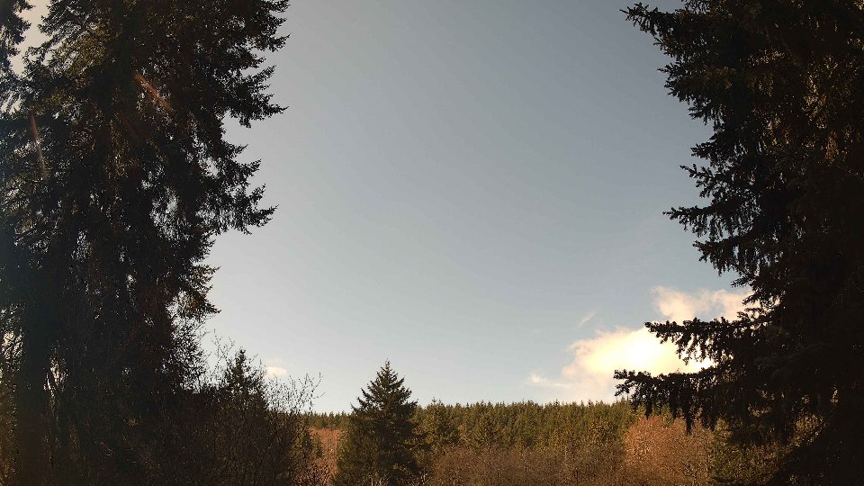 Pacific Northwest skyline timelapse frame from Mar 28th, 2026 at 11:30 AM