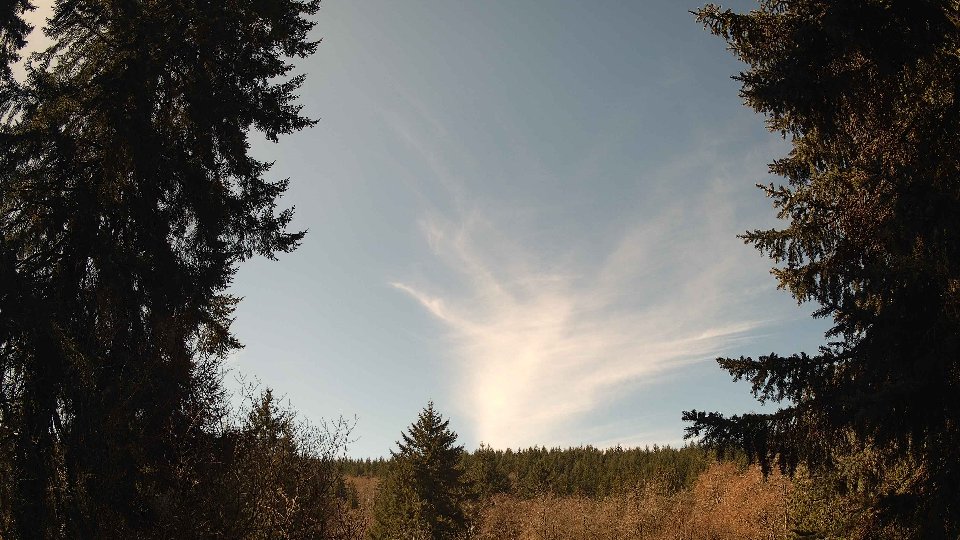Pacific Northwest skyline timelapse frame from Mar 28th, 2026 at 12:00 PM