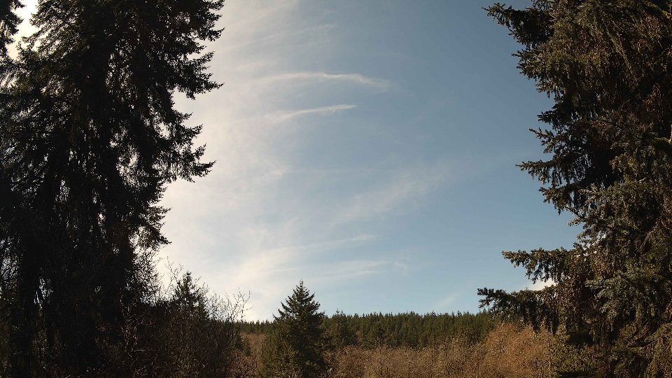 Pacific Northwest skyline timelapse frame from Mar 28th, 2026 at 12:15 PM