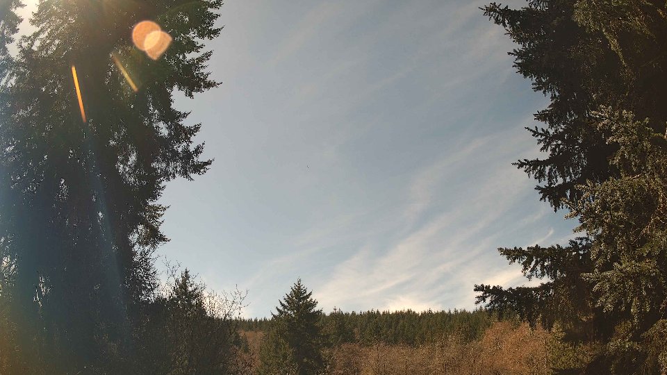 Pacific Northwest skyline timelapse frame from Mar 28th, 2026 at 12:30 PM