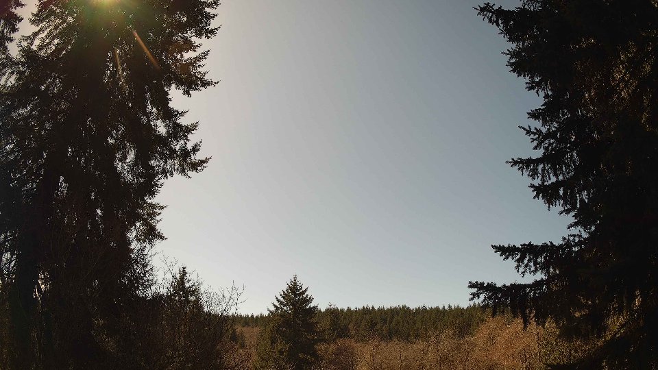 Pacific Northwest skyline timelapse frame from Mar 28th, 2026 at 1:15 PM