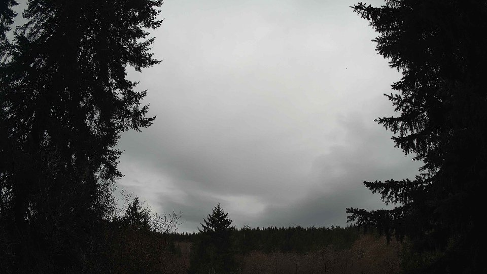 Pacific Northwest skyline timelapse frame from Mar 29th, 2026 at 12:00 PM