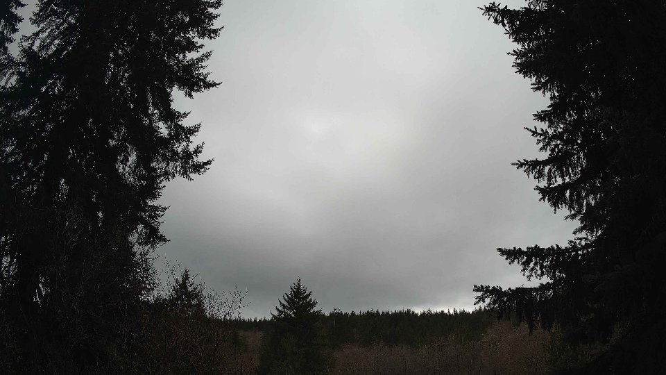 Pacific Northwest skyline timelapse frame from Mar 29th, 2026 at 12:15 PM