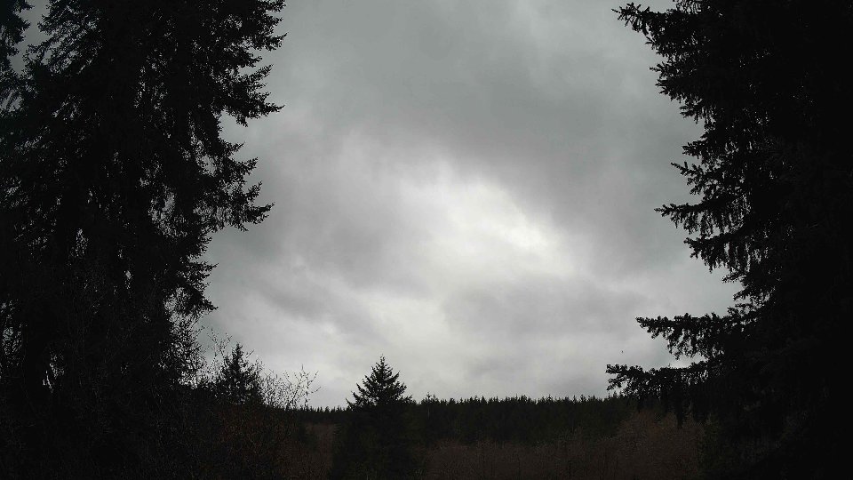 Pacific Northwest skyline timelapse frame from Mar 29th, 2026 at 12:45 PM