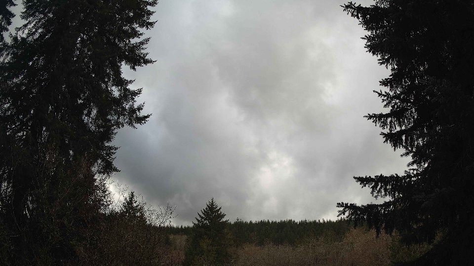 Pacific Northwest skyline timelapse frame from Mar 29th, 2026 at 4:45 PM