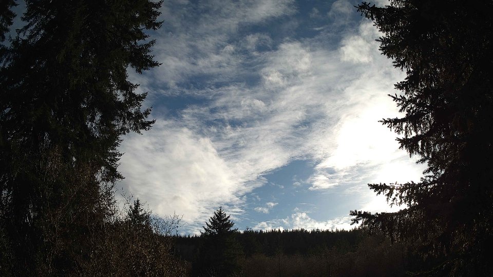 Pacific Northwest skyline timelapse frame from Mar 29th, 2026 at 5:45 PM