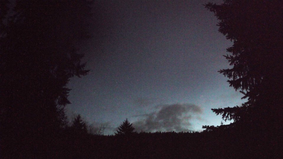 Pacific Northwest skyline timelapse frame from Mar 29th, 2026 at 8:19 PM