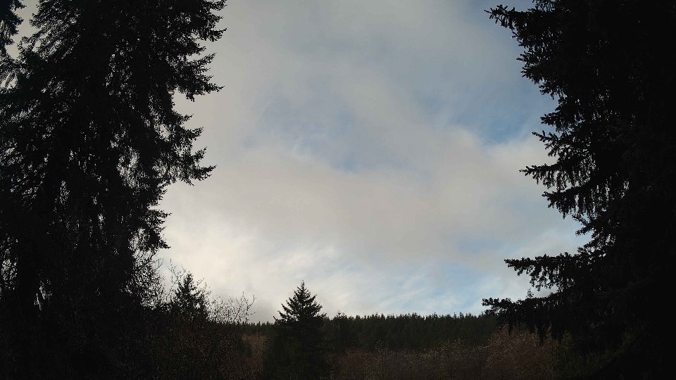Pacific Northwest skyline timelapse frame from Mar 30th, 2026 at 9:00 AM