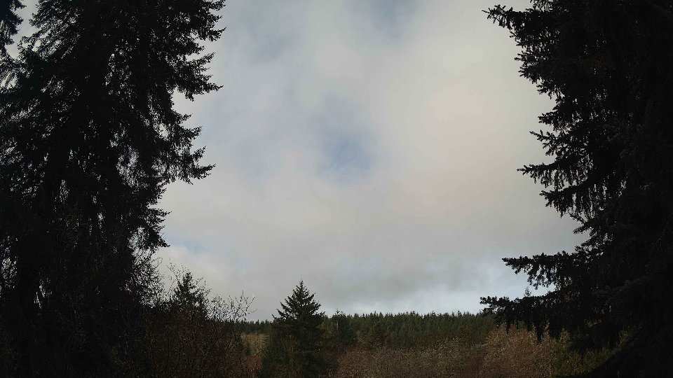 Pacific Northwest skyline timelapse frame from Mar 30th, 2026 at 9:30 AM