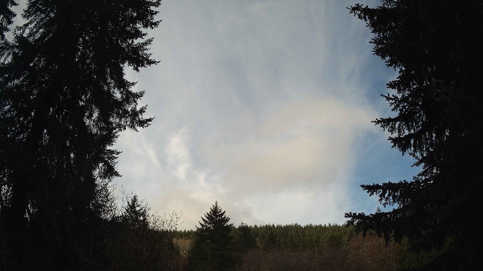 Pacific Northwest skyline timelapse frame from Mar 30th, 2026 at 10:00 AM