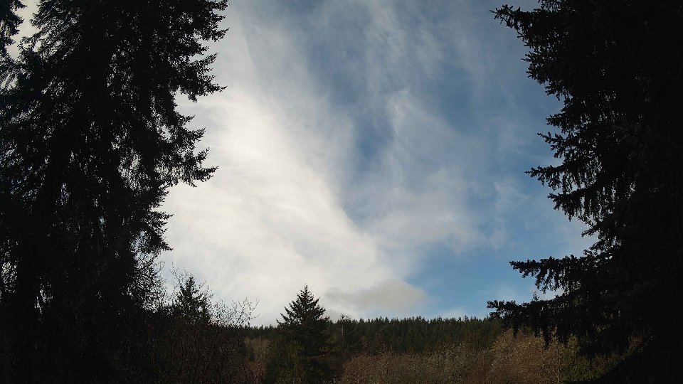 Pacific Northwest skyline timelapse frame from Mar 30th, 2026 at 10:15 AM