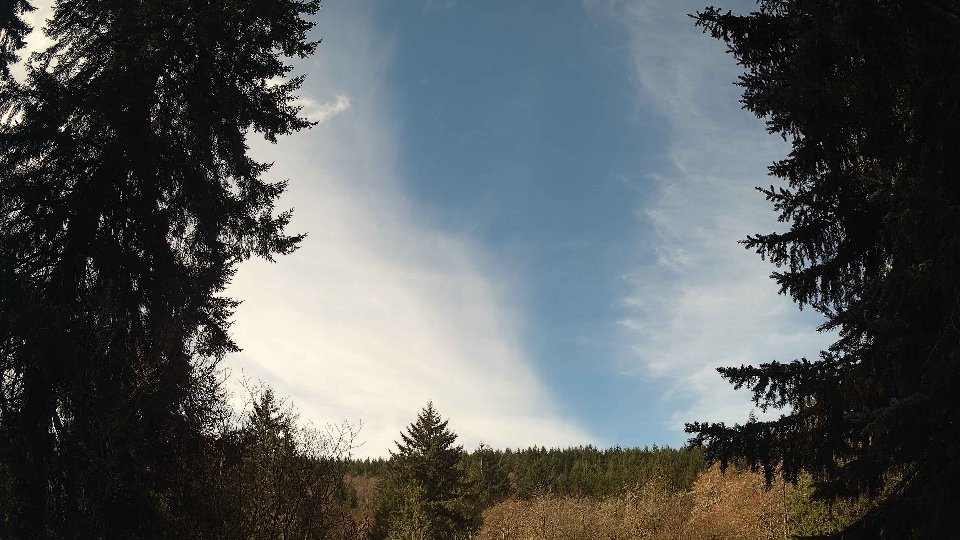 Pacific Northwest skyline timelapse frame from Mar 30th, 2026 at 10:30 AM