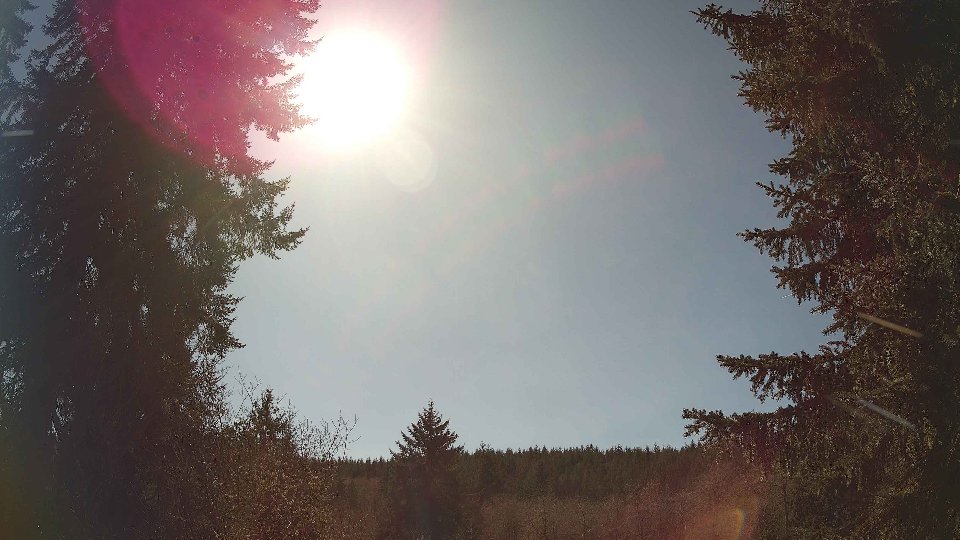 Pacific Northwest skyline timelapse frame from Mar 30th, 2026 at 2:45 PM