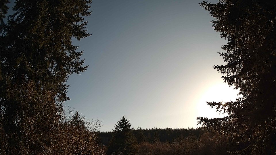 Pacific Northwest skyline timelapse frame from Mar 30th, 2026 at 5:45 PM