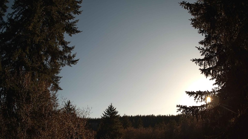 Pacific Northwest skyline timelapse frame from Mar 30th, 2026 at 6:00 PM