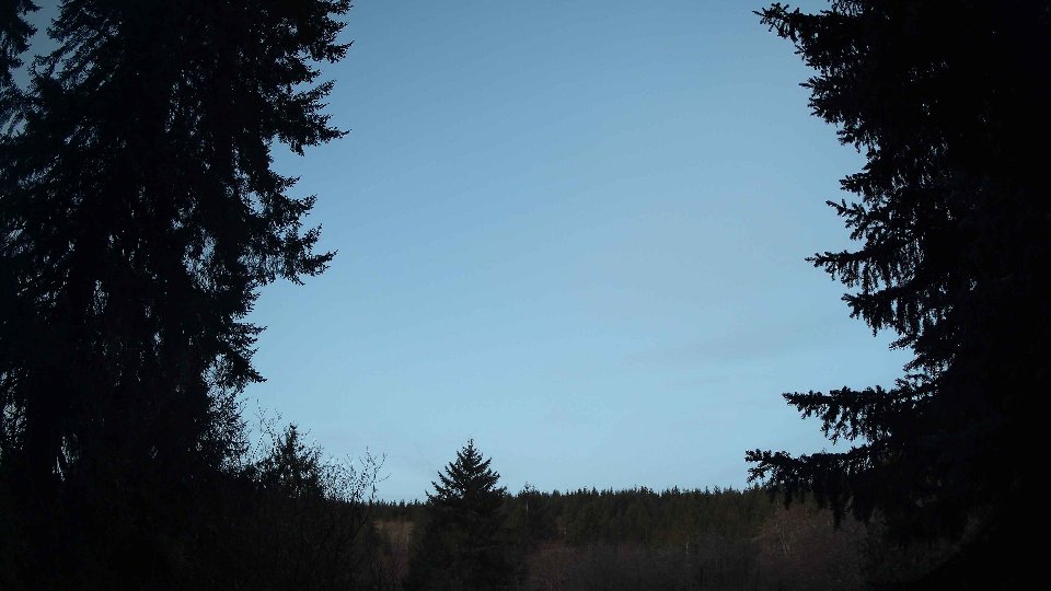 Pacific Northwest skyline timelapse frame from Mar 31st, 2026 at 6:45 AM