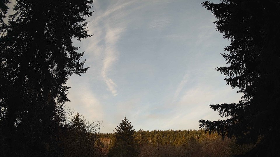Pacific Northwest skyline timelapse frame from Mar 31st, 2026 at 7:30 AM