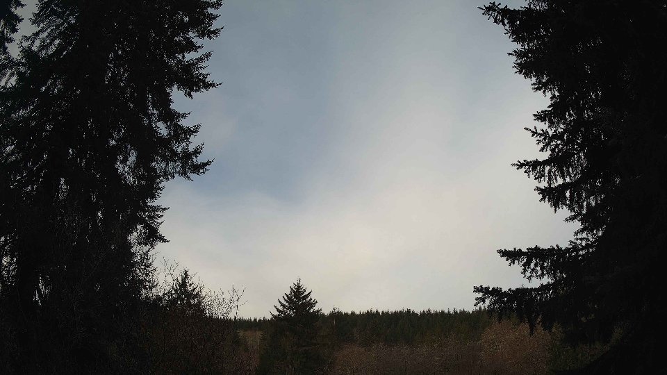 Pacific Northwest skyline timelapse frame from Mar 31st, 2026 at 8:15 AM