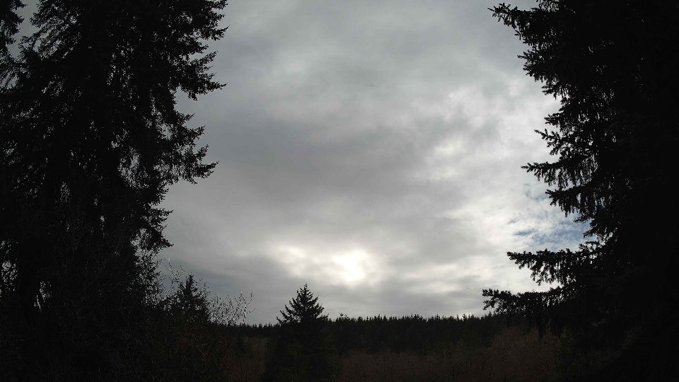 Pacific Northwest skyline timelapse frame from Mar 31st, 2026 at 2:45 PM