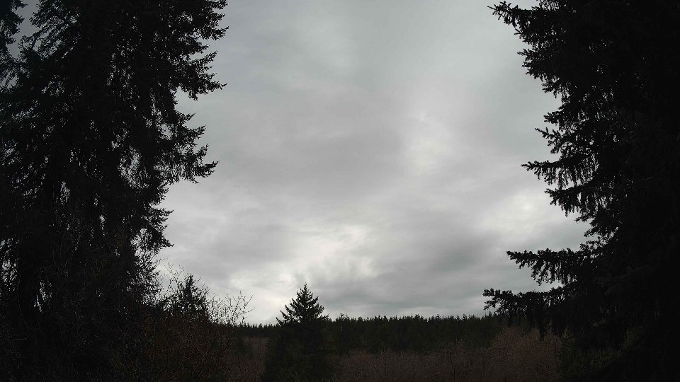 Pacific Northwest skyline timelapse frame from Mar 31st, 2026 at 3:45 PM