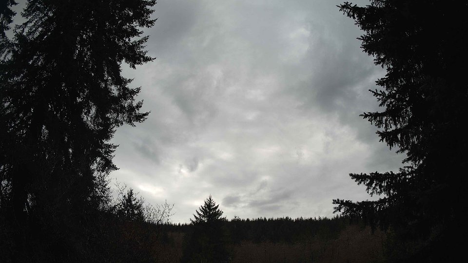 Pacific Northwest skyline timelapse frame from Mar 31st, 2026 at 4:00 PM