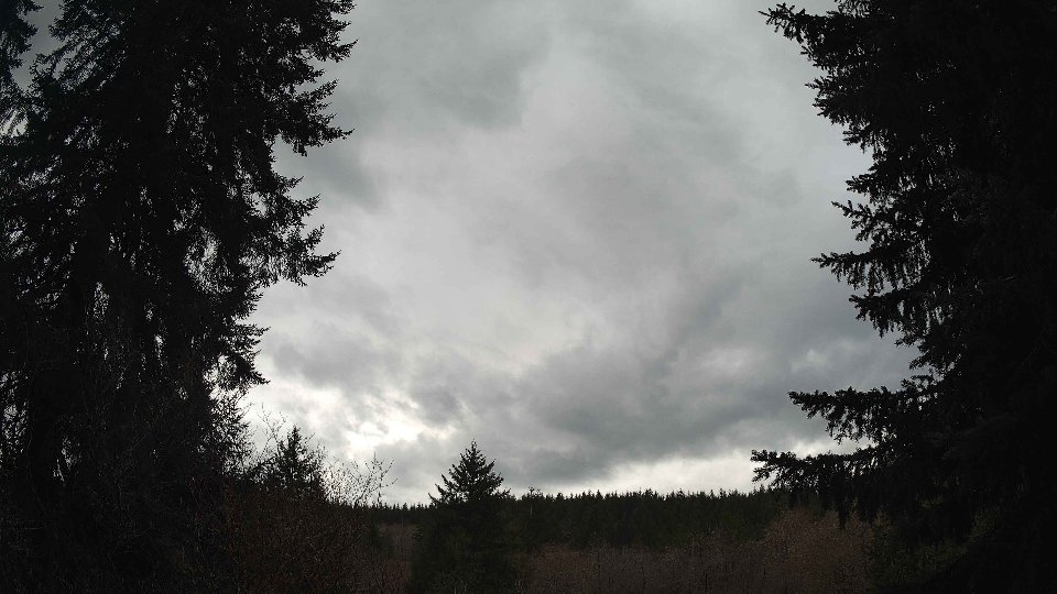 Pacific Northwest skyline timelapse frame from Mar 31st, 2026 at 4:30 PM