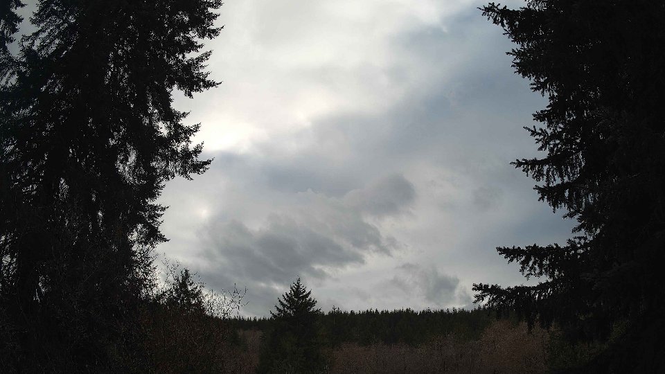 Pacific Northwest skyline timelapse frame from Mar 31st, 2026 at 5:45 PM