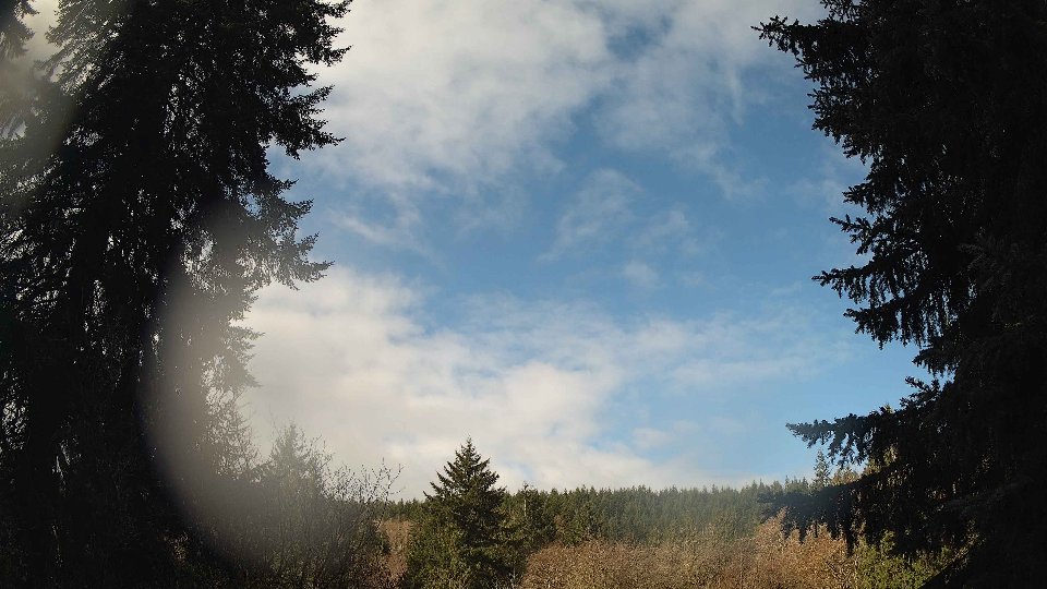 Pacific Northwest skyline timelapse frame from Apr 2nd, 2026 at 9:45 AM