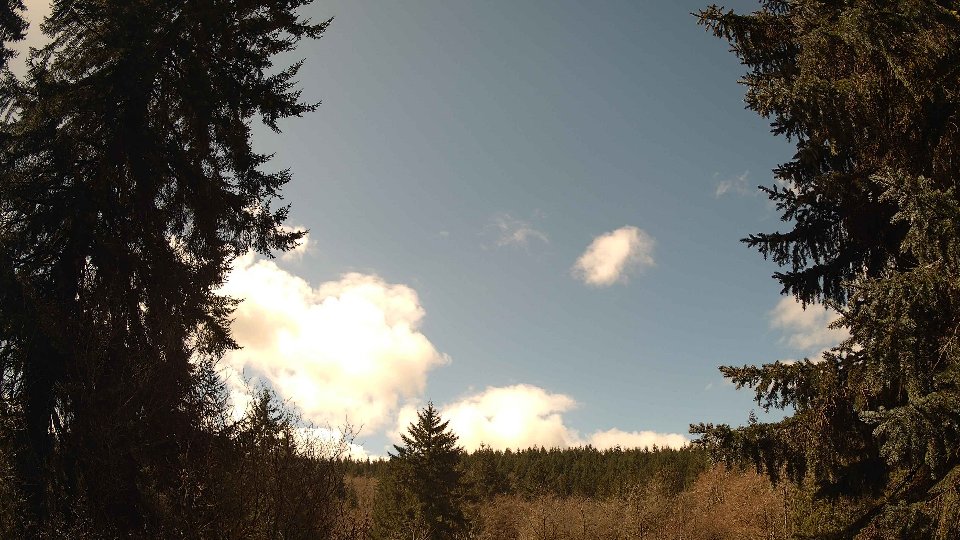 Pacific Northwest skyline timelapse frame from Apr 2nd, 2026 at 12:15 PM